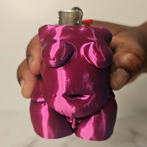 "Brooklyn" Lighter Holder Keychain