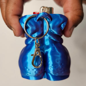 "Ash" Lighter Holder Keychain