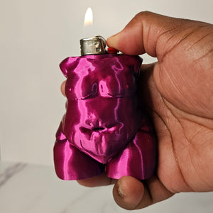 "Ash" Lighter Holder Keychain