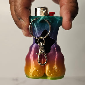 "Kris" Lighter Holder Keychain