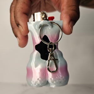 "Kris" Lighter Holder Keychain