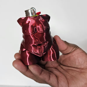 "Ash" Lighter Holder Keychain