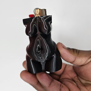 "Kris" Lighter Holder Keychain