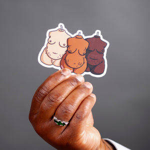 Three Candle Sticker