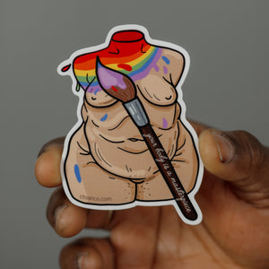 Masterpiece Frankie Sticker