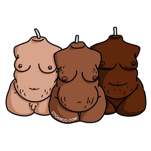 Three Candle Sticker