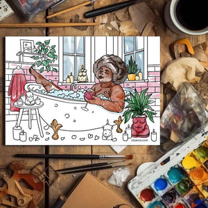 Winter Coloring Page Bundle