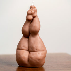 Thighs of Thunder Plus Size Leg Candle