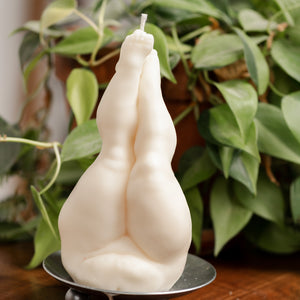 Thighs of Thunder Plus Size Leg Candle
