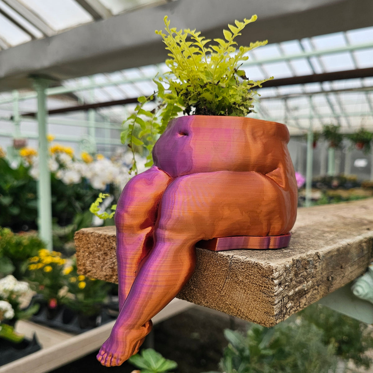 Thighs of Thunder Seated Planter