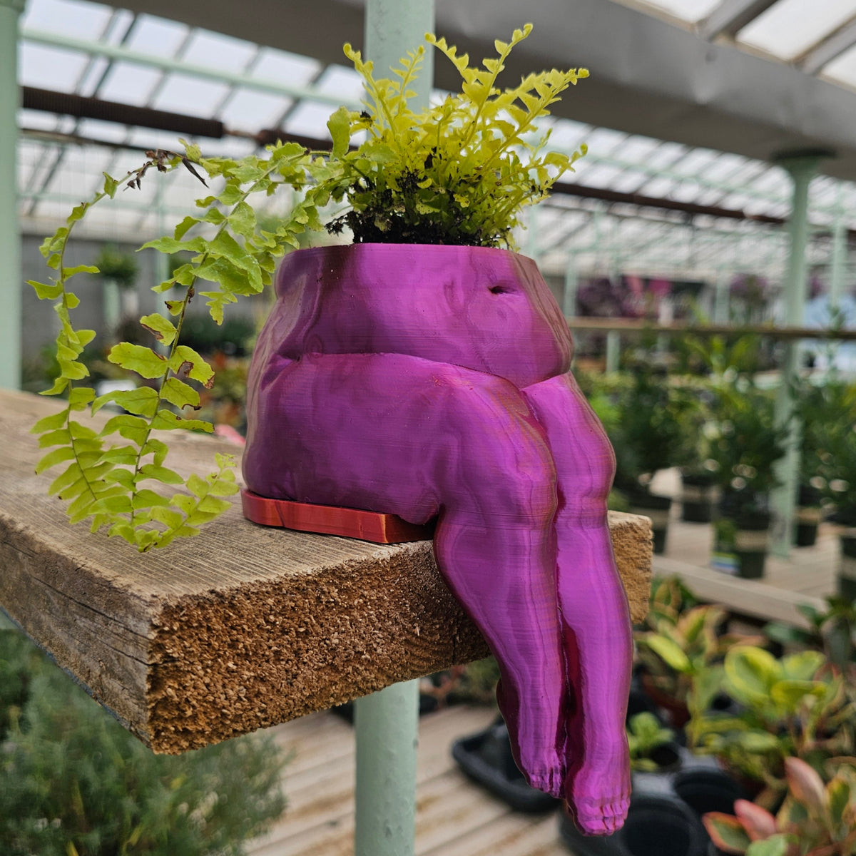 Thighs of Thunder Seated Planter