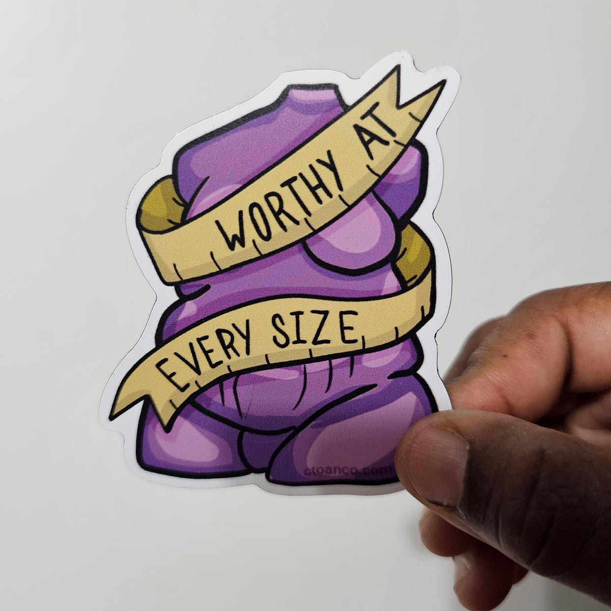 Worthy At Every Size Frankie Magnet