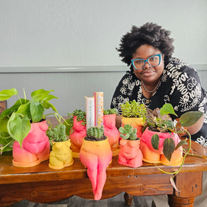 "Robin" Bookend Planter Set