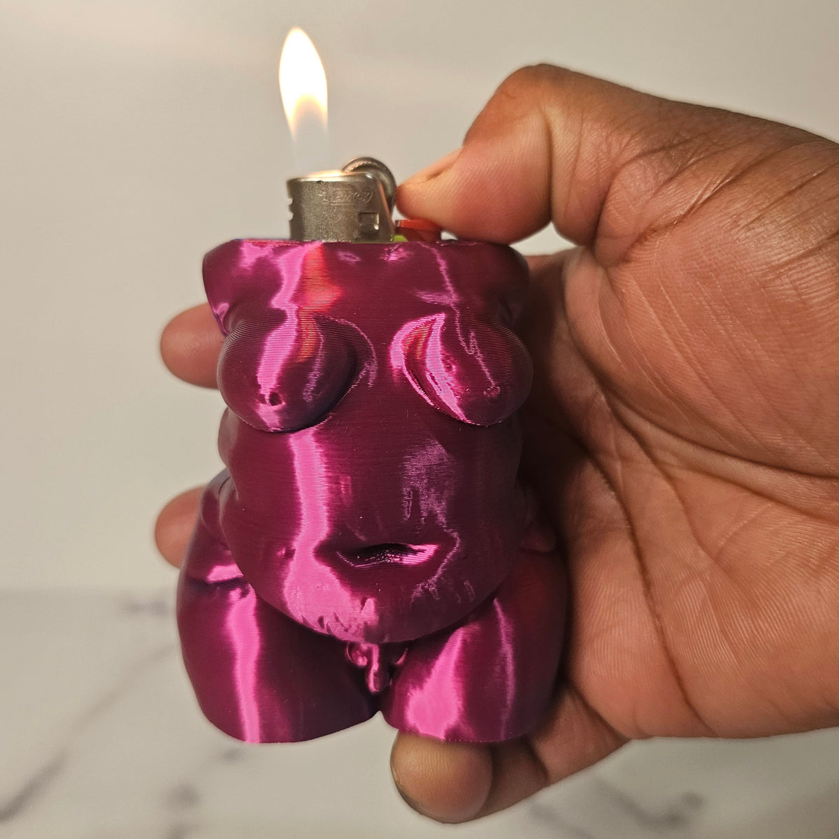 "Brooklyn" Lighter Holder Keychain