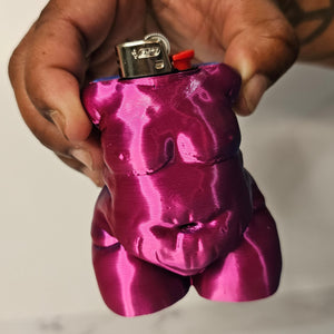 "Ash" Lighter Holder Keychain