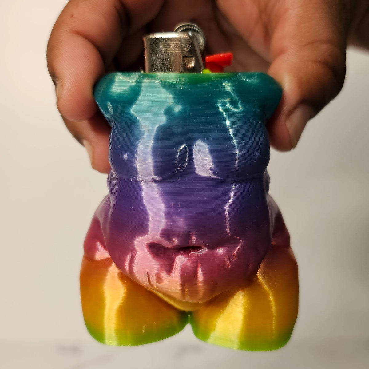 "Ash" Lighter Holder Keychain