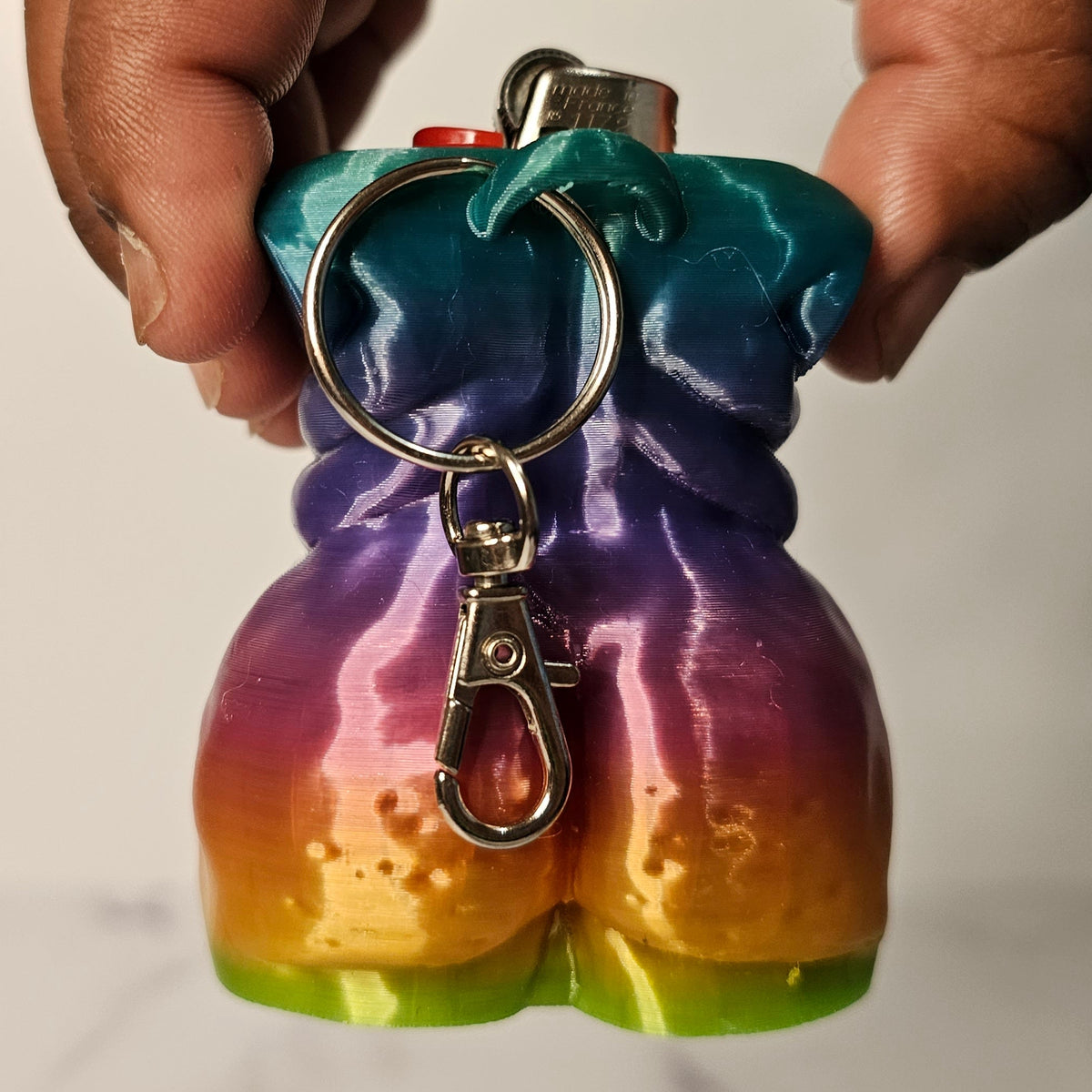 "Ash" Lighter Holder Keychain