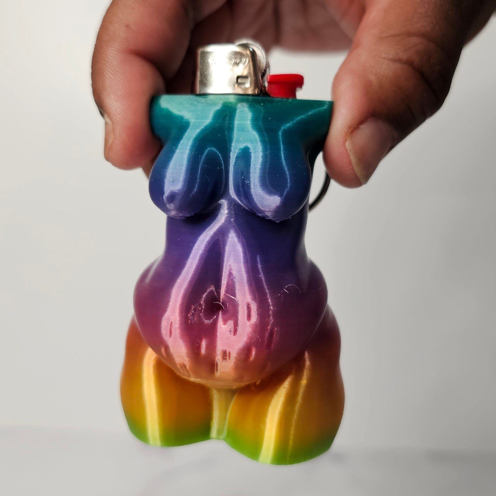 "Kris" Lighter Holder Keychain