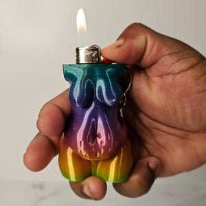 "Kris" Lighter Holder Keychain