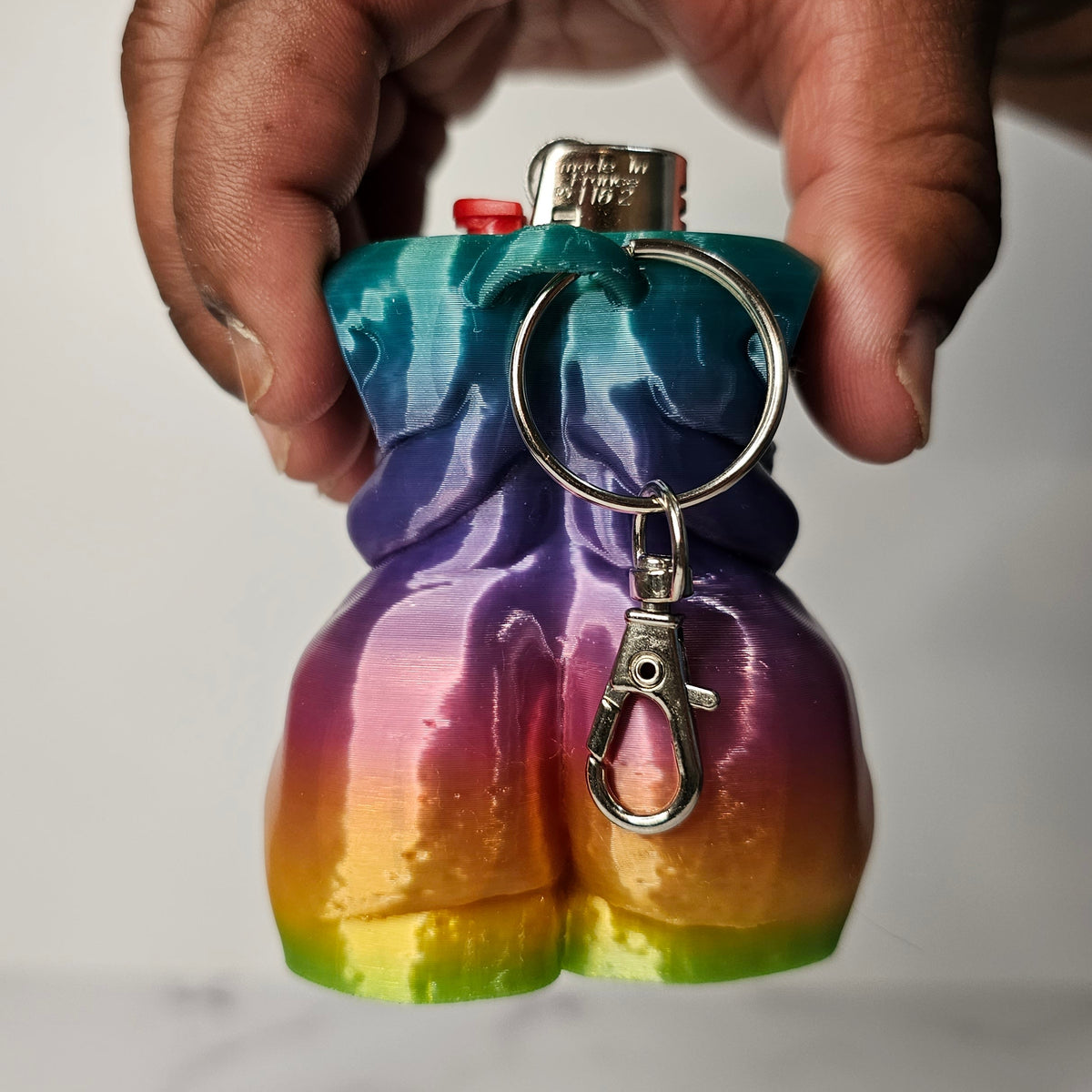 "Frankie" Lighter Holder Keychain