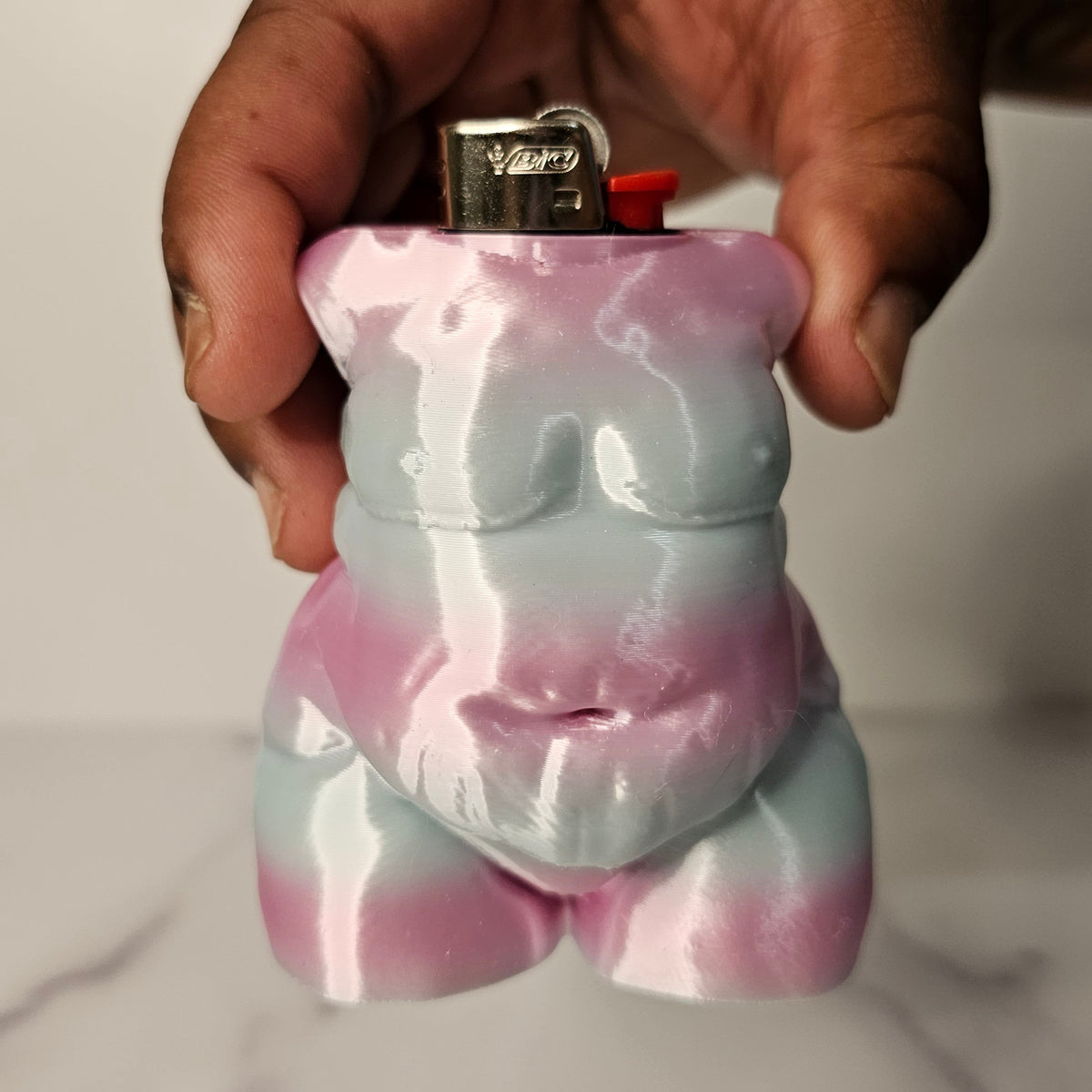 "Ash" Lighter Holder Keychain