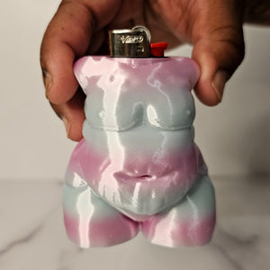 "Ash" Lighter Holder Keychain