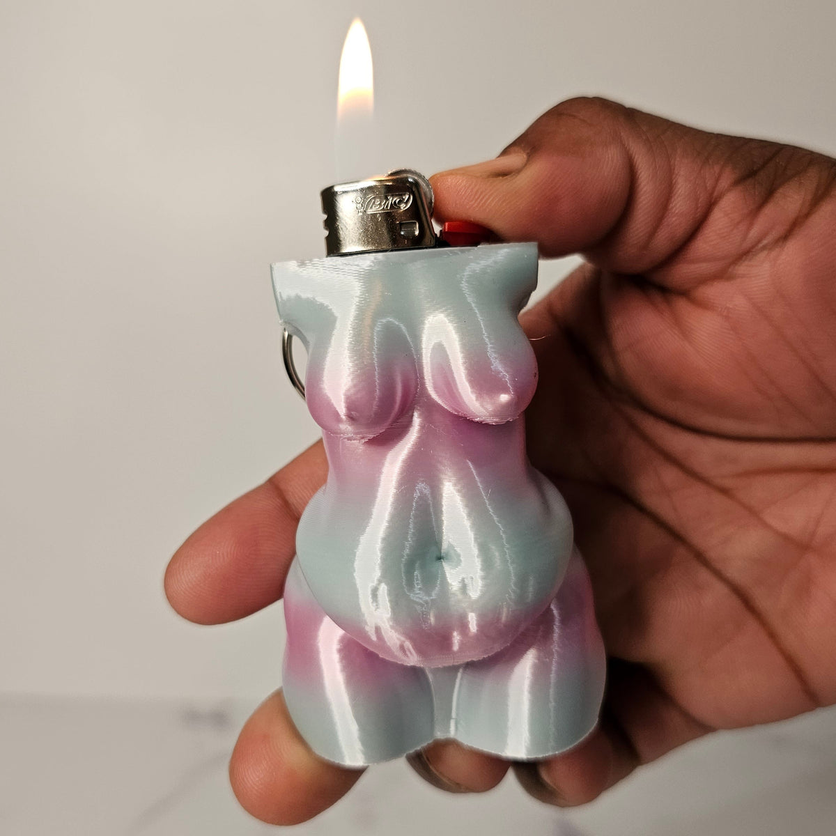 "Kris" Lighter Holder Keychain