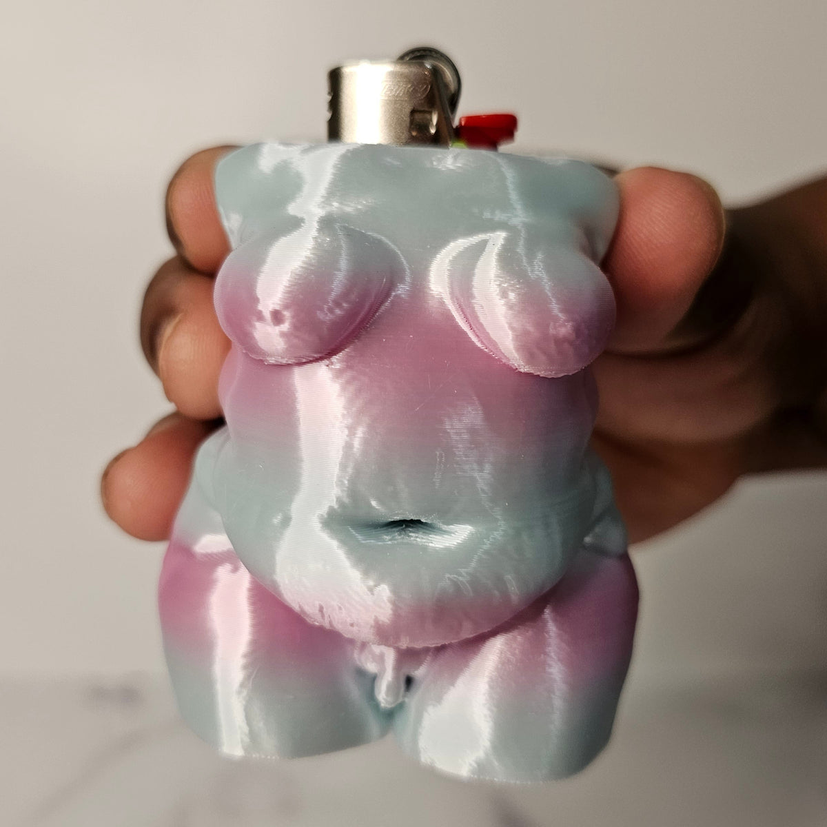 "Brooklyn" Lighter Holder Keychain