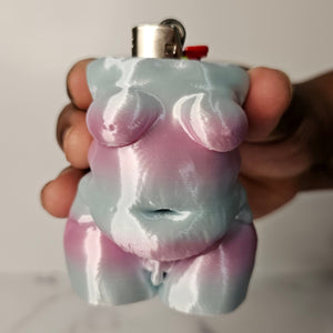 "Brooklyn" Lighter Holder Keychain