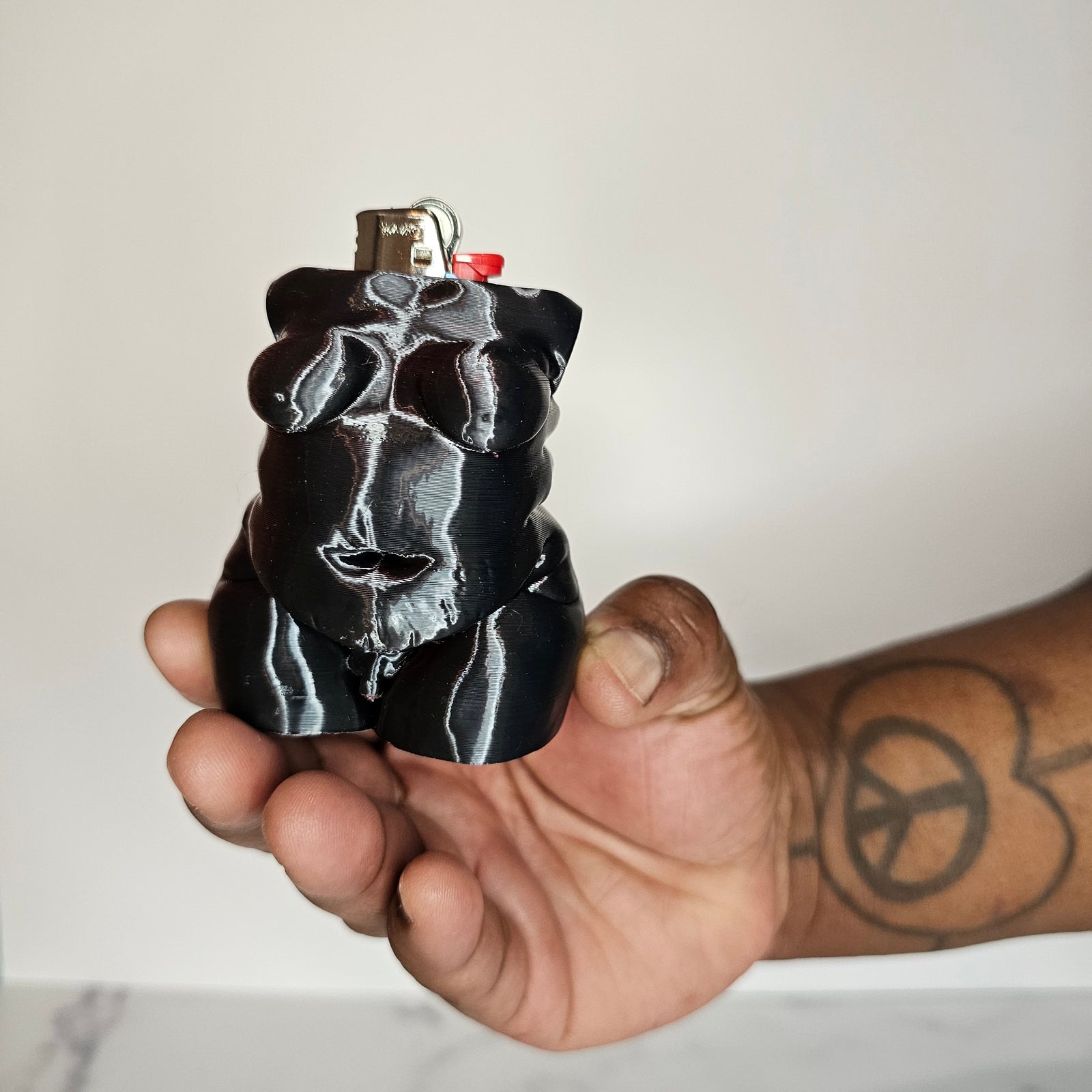 "Brooklyn" Lighter Holder Keychain