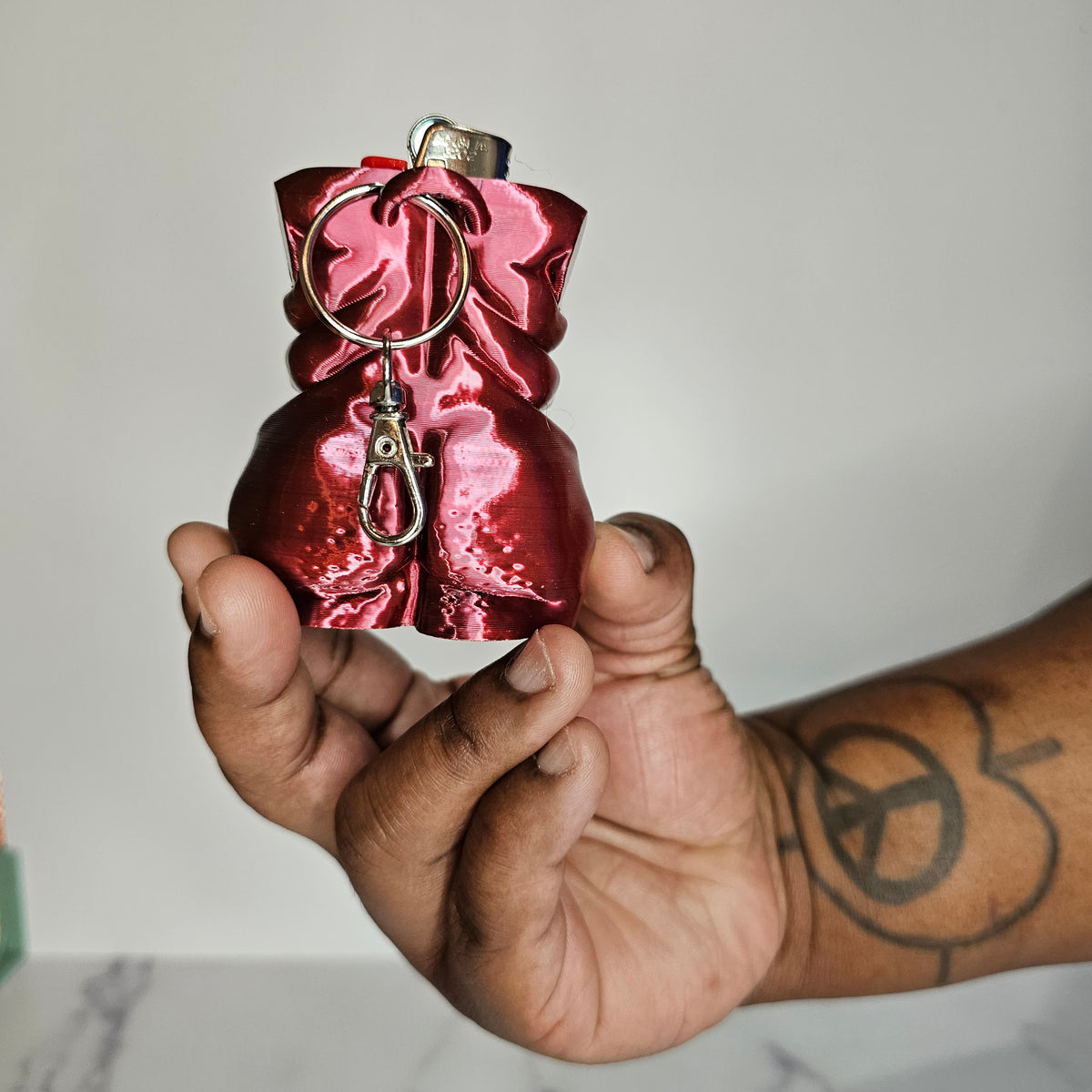 "Brooklyn" Lighter Holder Keychain