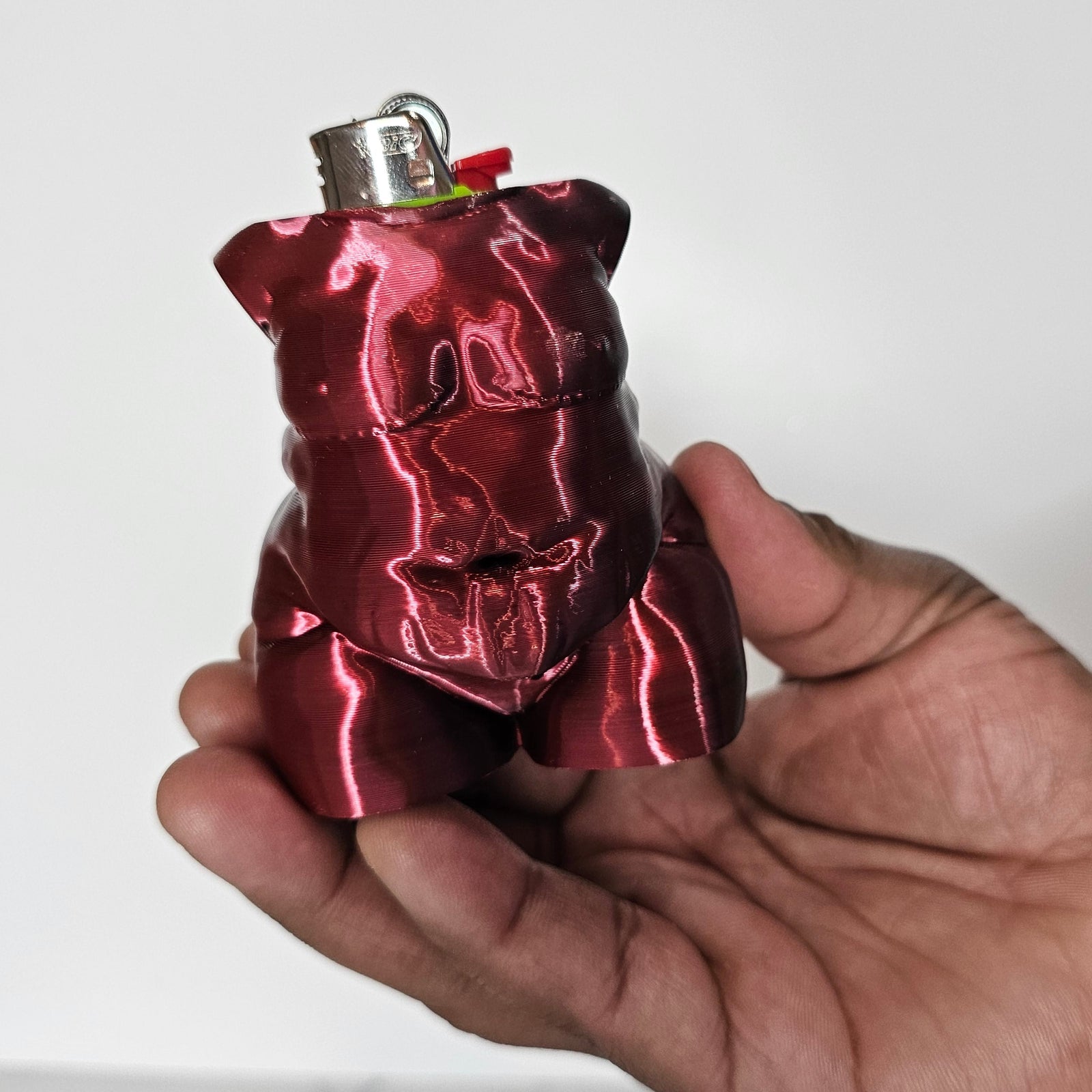 "Ash" Lighter Holder Keychain