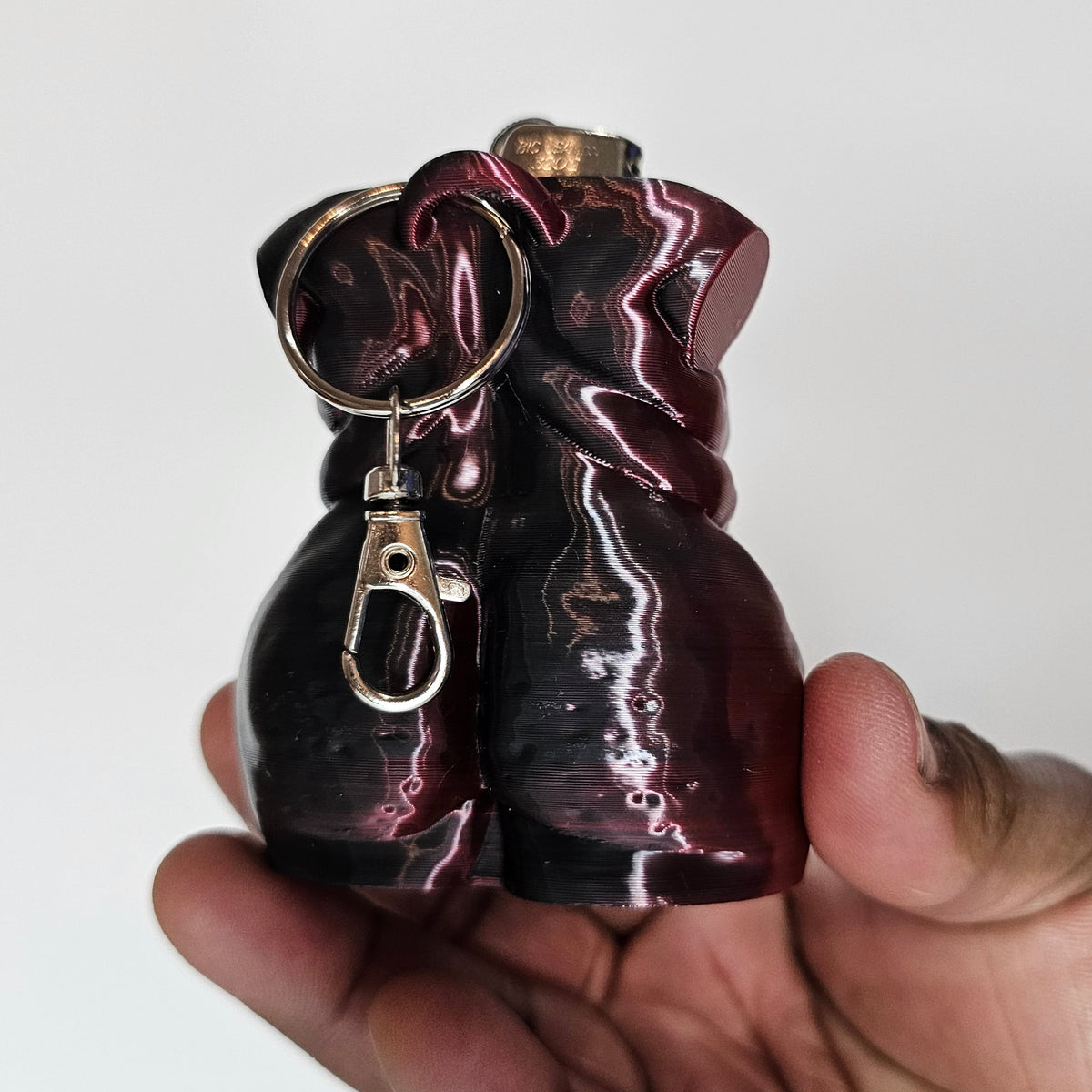 "Ash" Lighter Holder Keychain