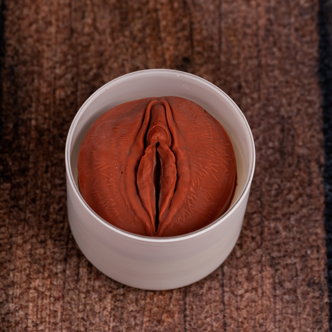 Wickless Bottom Growth Vulva Candle