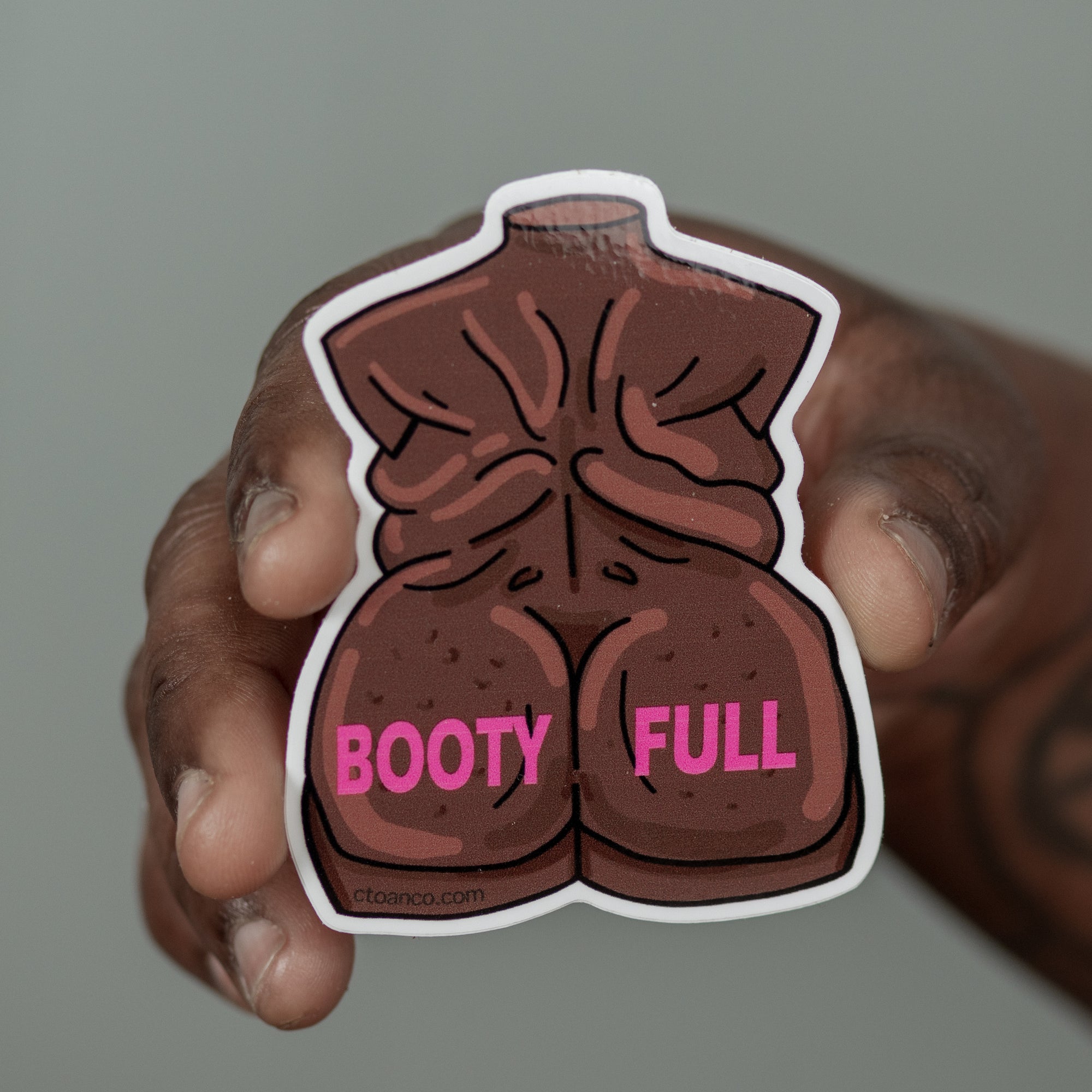 Booty-Full Sticker