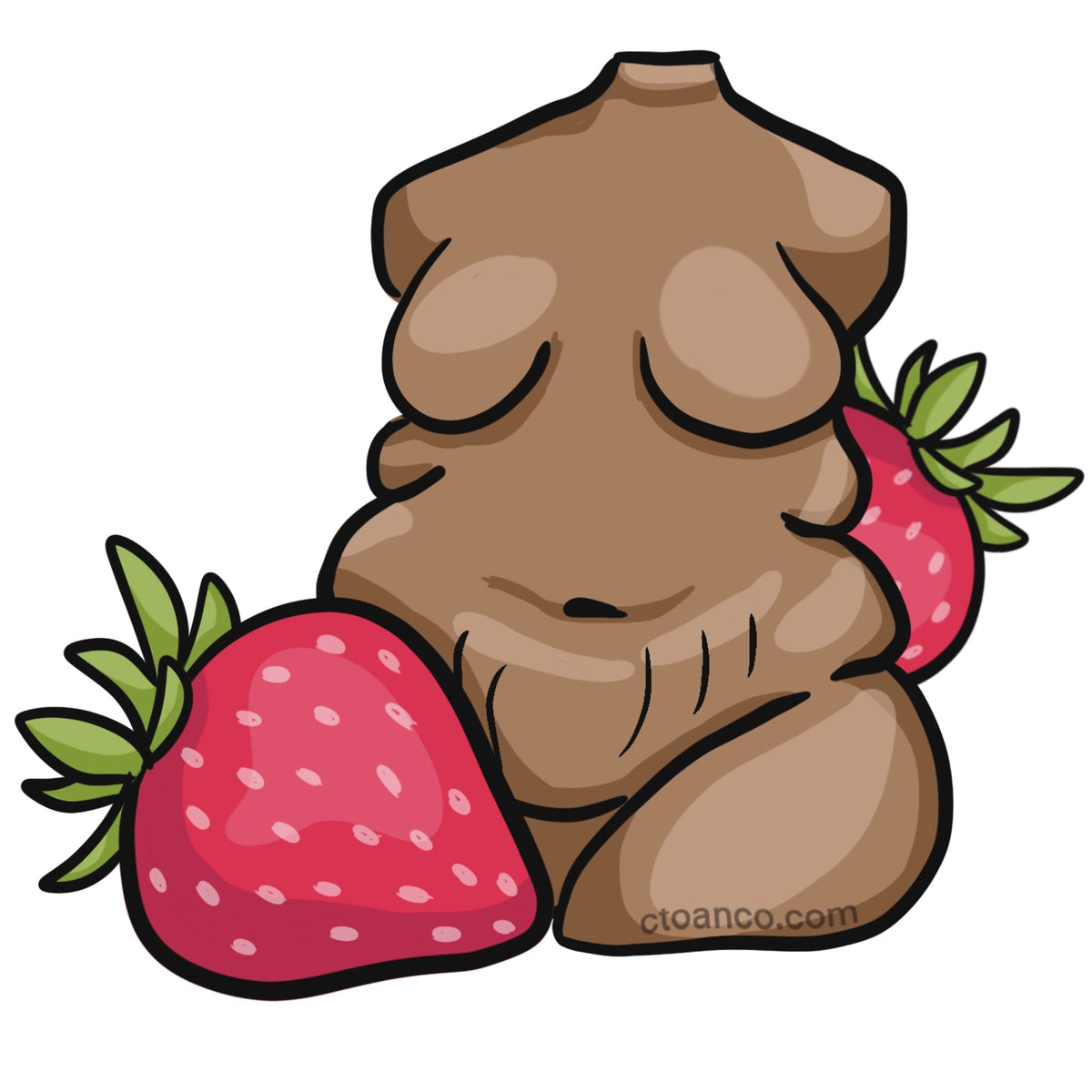 Strawberry Frankie Sticker