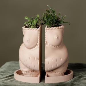 "Robin" Bookend Planter Set