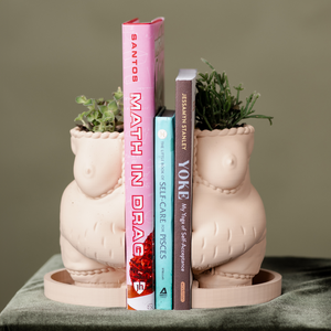 "Robin" Bookend Planter Set