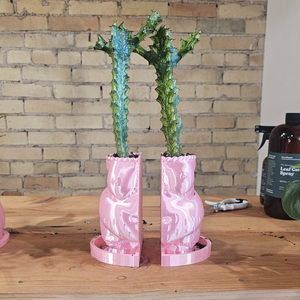 "Robin" Bookend Planter Set