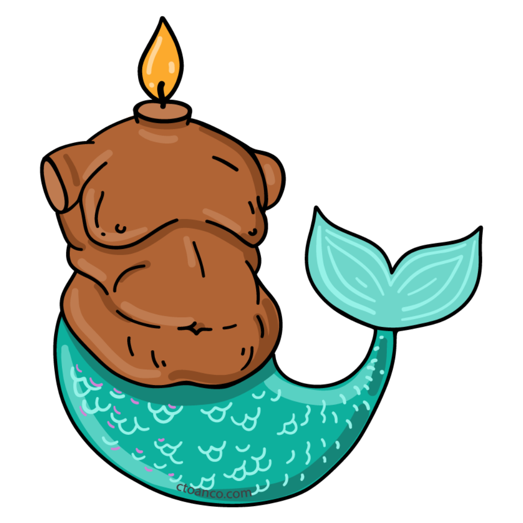 Mermaid Jody Sticker