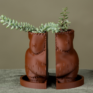 "Robin" Bookend Planter Set