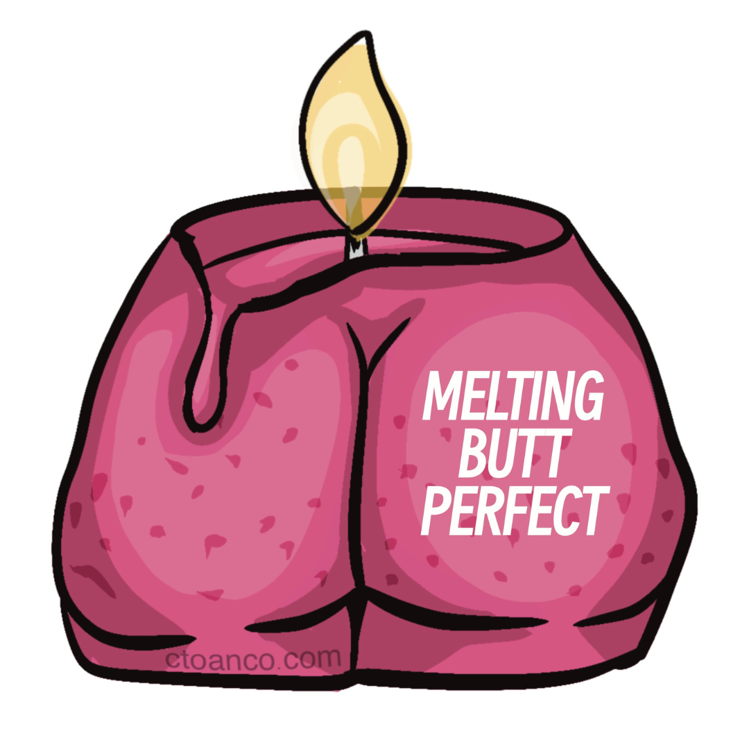 Melting Fanny Sticker