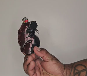 "Ash" Lighter Holder Keychain