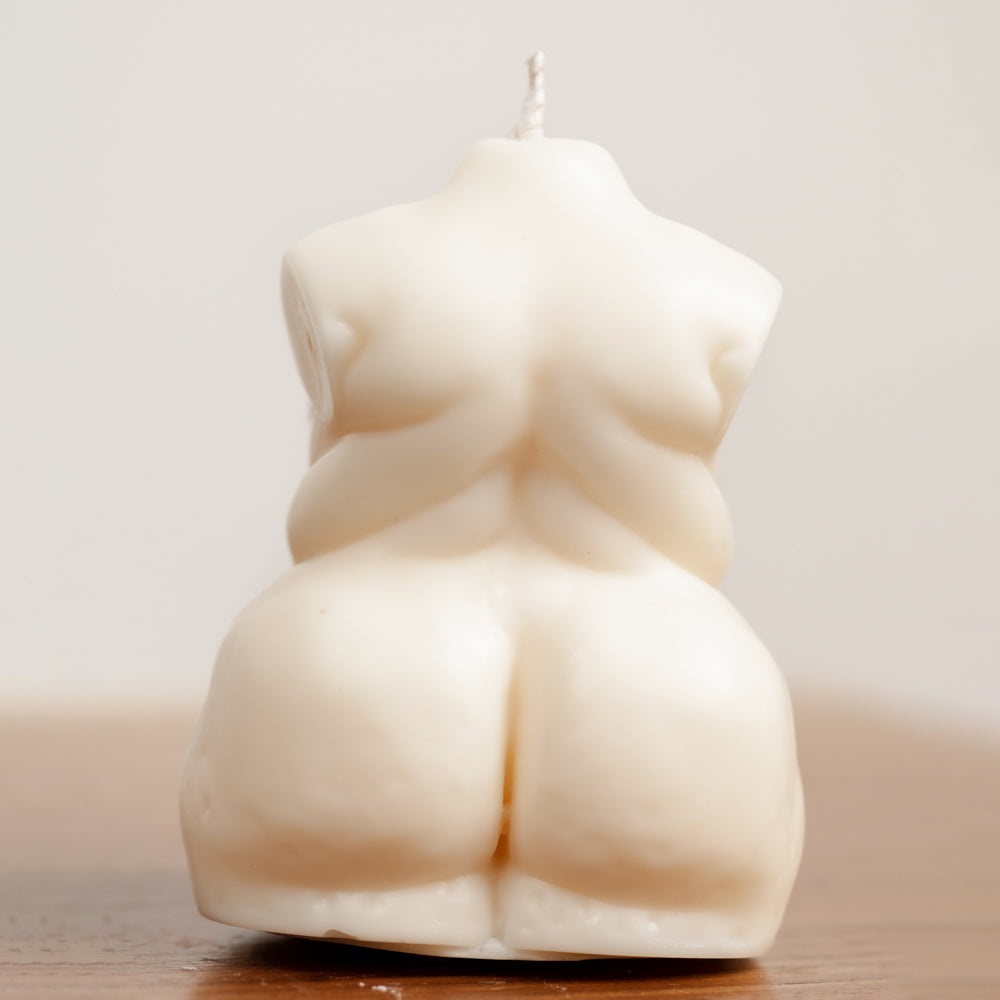 "Dorell" Plus Size Pregnant Candle